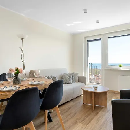 شقة Bright & Modern With Balcony And Seaview By Renters *